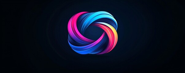 Poster - branding insights through marketing, abstract logo concepts, professional branding themes, vibrant b