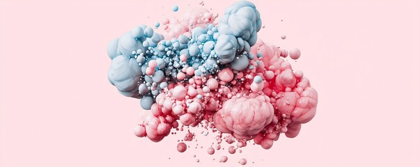 Aufkleber - branding strategies in market research, abstract logo art, clean and refined design elements, bold gradients, conceptual representation of brand identity, vibrant aesthetic, random art style, no