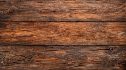 Wall Mural - Rustic wooden surface with rich texture and grain patterns