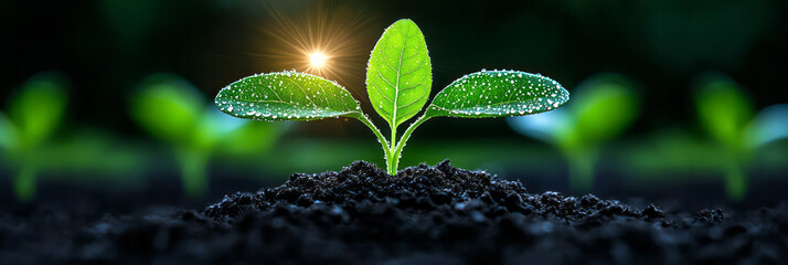 Leinwandbilder - A serene image of a renewable energy workshop where engineers are designing sustainable solutions, emphasizing innovation in resource provision and management,
