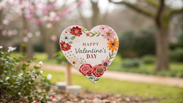 Valentine's Day Red Light Sale Banner