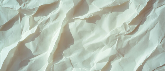 Poster - Soft and smooth texture of bleached kraft paper with an off-white color