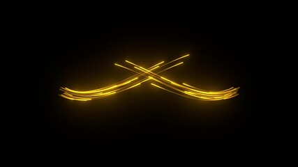 Wall Mural - intro logo reveal transition alpha animation