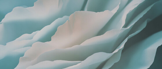 Poster - Embossed paper showcasing intricate raised patterns and textured surfaces in soft hues