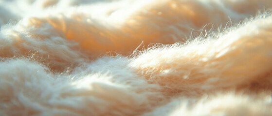 Poster - Close-up view of jute carpet showcasing natural fibers and coarse texture details