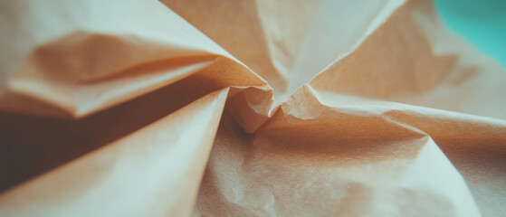 Poster - Discovering the unique texture and adaptability of Kraft paper in various designs