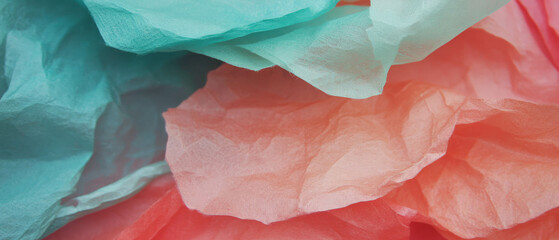 Poster - Vibrant mulberry paper showcasing delicate textures and varied colors