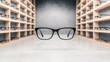 © Intelligent Horizons - Luxurious eyewear displayed in an elegant and sophisticated optical boutique setting