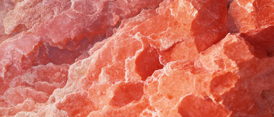 Poster - Natural quartz rock with a rough, uneven texture showcasing a matte finish in close-up view