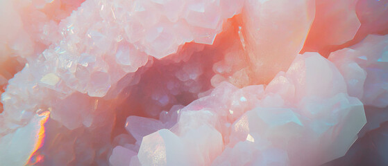 Poster - Exploring the intricate texture of quartz with phantom inclusions and varying colors