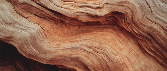 Aufkleber - Intricate wood grain texture created through detailed scribbling art techniques