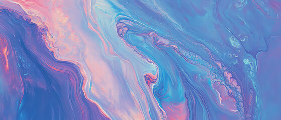 Aufkleber - Creative representation of wood grain using wet-on-wet technique with blended colors