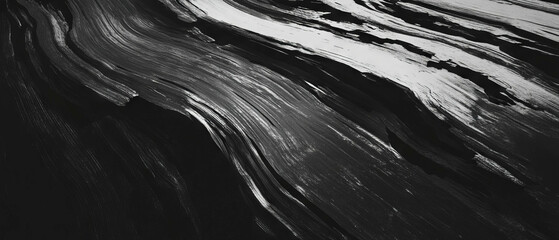 Poster - Wood texture created using dry brush technique with varied pressure and textured lines