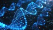 © Tina - Digital representation of DNA structure with binary code elements, symbolizing data science and technology