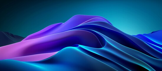 Poster - Business Technology Fantasy Art Abstract Creative Landscape Background Visual Design 
