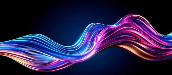 Poster - Business Technology Fantasy Art Abstract Creative Landscape Background Visual Design 