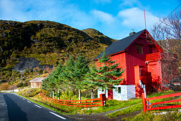 Wall Mural - Fredvang in Lofoten - Norway