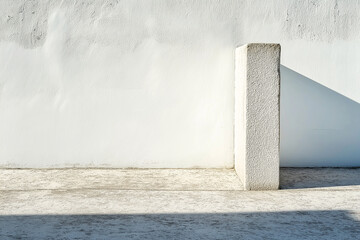 Aufkleber - A clever use of white space to create an impactful composition