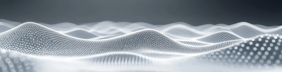 Poster - A modern banner design that highlights global connection using lines and dots