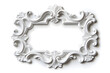 © Oksana - Ornate Rococo Frame mock up isolated on white. Renaissance and Baroque.