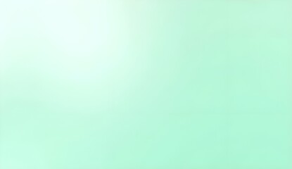 Wall Mural - Mint green gradient background