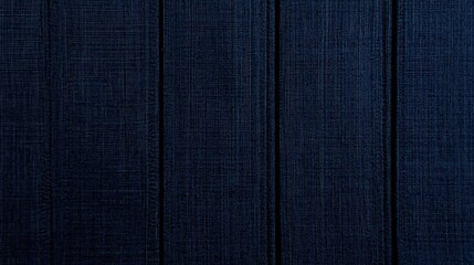 Poster - Deep Blue Fabric Texture with Raw, Natural Feel Ideal for Contemporary Design and Artistic Applications, Close Up View of Textile Surface