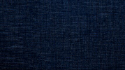 Poster - Deep Blue Textured Fabric Surface with Raw Weave Pattern Ideal for Backgrounds and Design Projects in Various Creative Applications