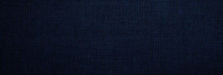 Poster - Deep Blue Fabric Texture with Subtle Weave Pattern Ideal for Backgrounds and Design Projects