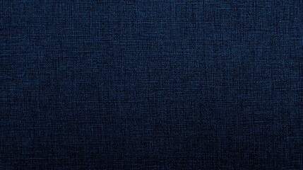 Poster - Deep Blue Fabric Texture with Subtle Weave Patterns Ideal for Various Design Applications and Creative Projects