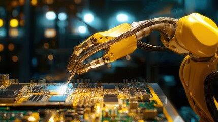 Poster - Robotic Arm Interfacing with Circuit Board in Industrial Setting