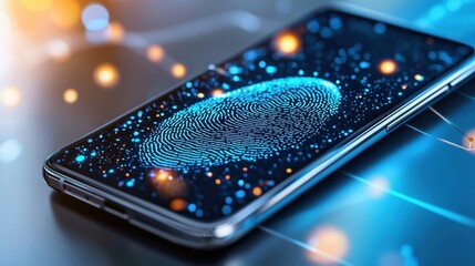 Poster - Futuristic Fingerprint Technology for Secure Mobile Device Authentication