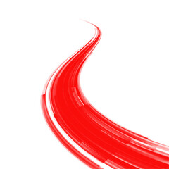 Wall Mural - png futuristic technological style. png abstract background with speed lines. neon color rays vector