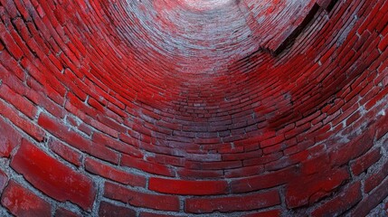 Poster - A dark and narrow tunnel with a bright light at the end, perfect for images of hope, guidance or navigation