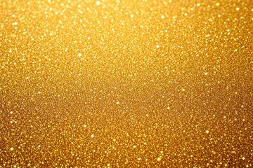 Aufkleber - Glittering golden texture with a sparkling background.