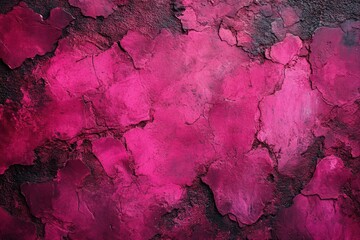 Poster - textured surface with black and red colors presenting a rough, abstract artistic design suitable for