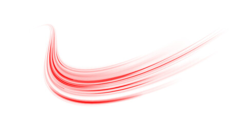 Wall Mural - png futuristic technological style. png abstract background with speed lines. neon color rays vector