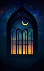 Poster - the muslim holiday of ramadan kareem. vector illustration design. islamic holy month greeting card t