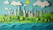 © vetrana - Creative paper art celebrating world water day and promoting environmental protection initiatives