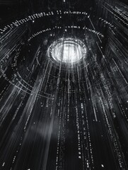Wall Mural - city skyline at night