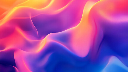 Poster - Vibrant abstract design showcasing flowing colors that inspire creativity and innovation in digital art environments. Generative AI