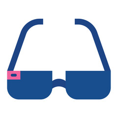 Sticker - 3d Glasses Icon Style