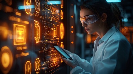 Poster - Technology and science are on full display