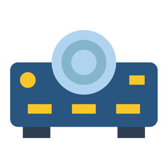 Sticker - Projector Icon Style