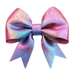 Wall Mural - Purple Pink and Blue Sparkly Bow