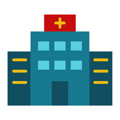 Poster - Hospital Icon Style