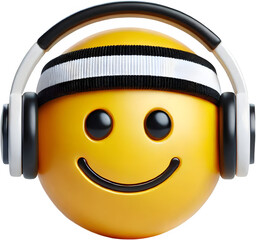 Fototapete - workout emoji,  runner character, sport exercises. Healthy lifestyle concept on a transparent background.
