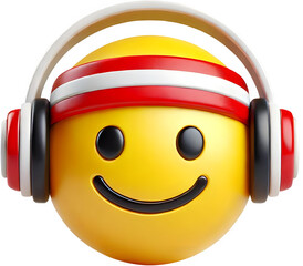 Fototapete - workout emoji,  runner character, sport exercises. Healthy lifestyle concept on a transparent background.