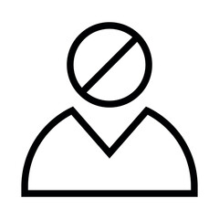 Poster - Blacklist vector icon