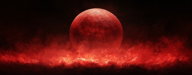 Poster - Coronavirus has seized the planet. Earth is in peril. Infection is omnipresent. Stock illustration