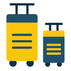 Sticker - Suitcase Icon Style